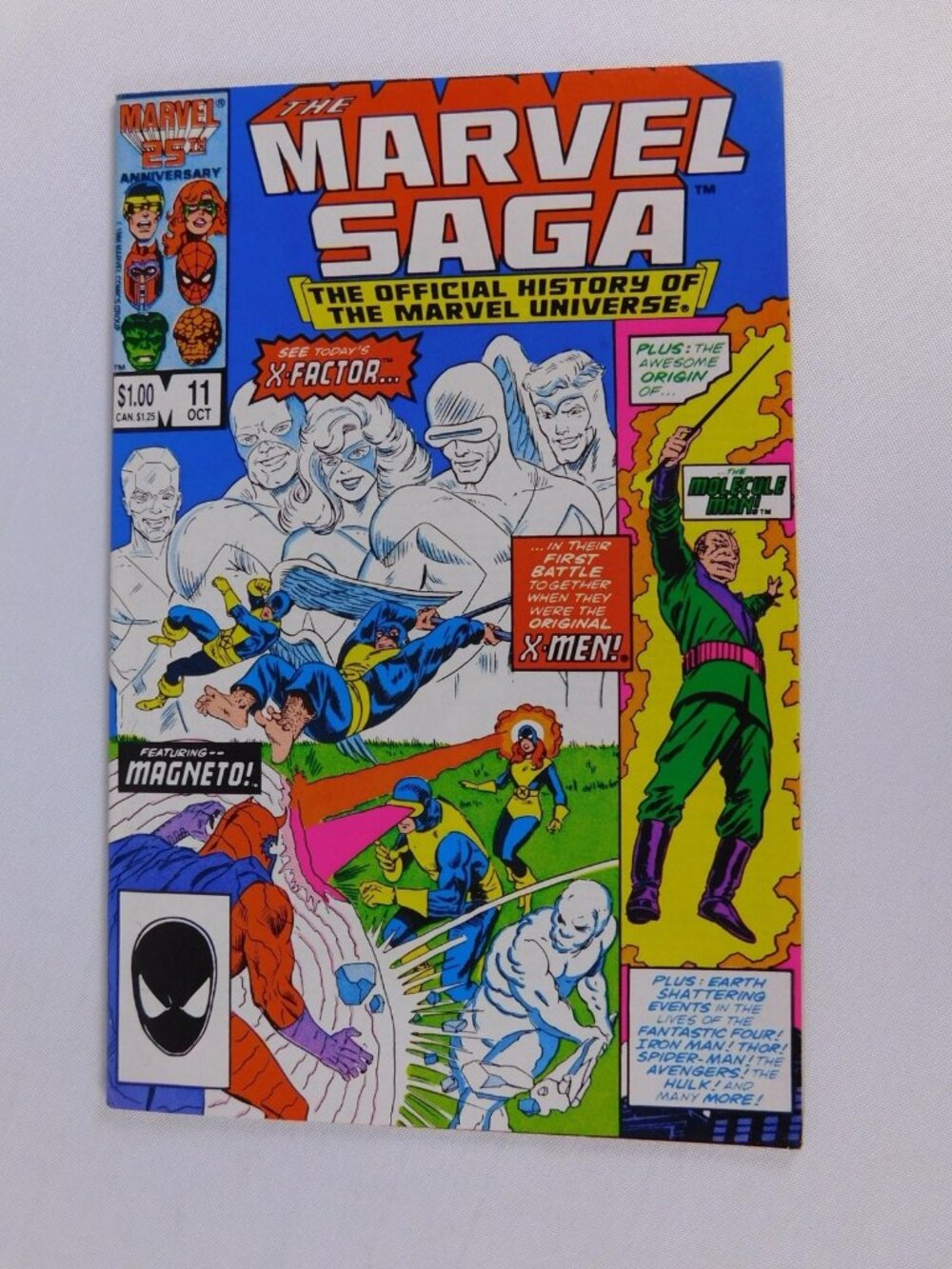 Vintage Marvel Saga #11 Marvel Comics Magneto Single Issue Color Reprint